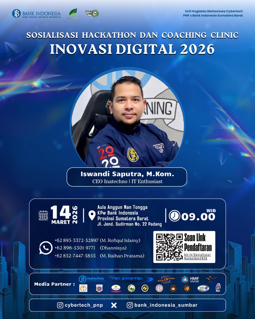 SOSIALISASI HACKATHON DAN COACHING CLINIC INOVASI DIGITAL 2026