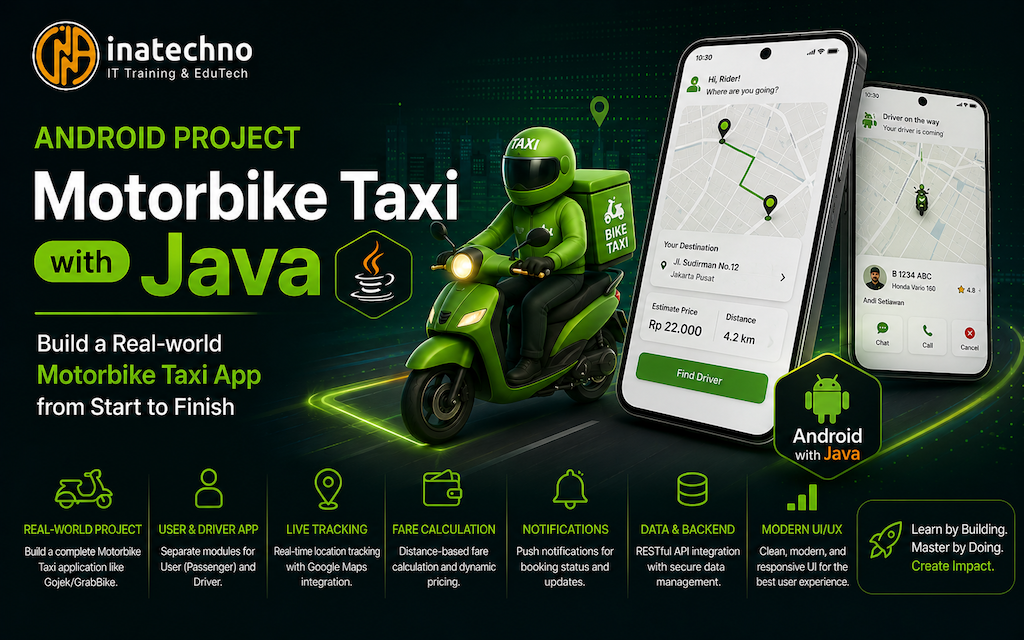 Android Project Motorbike Taxi with Java