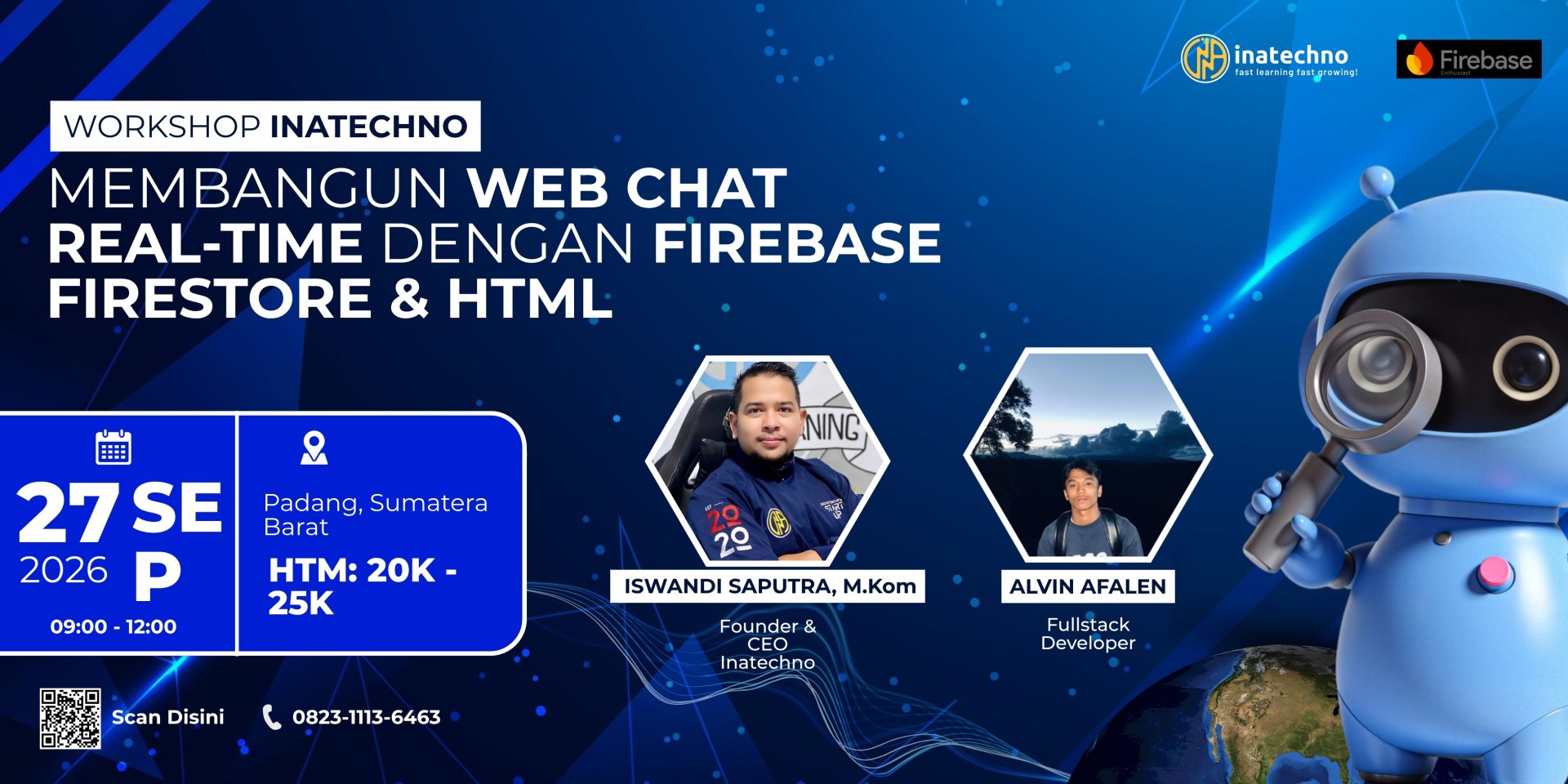 Membangun Web Chat Real-Time dengan Firebase Firestore & HTML