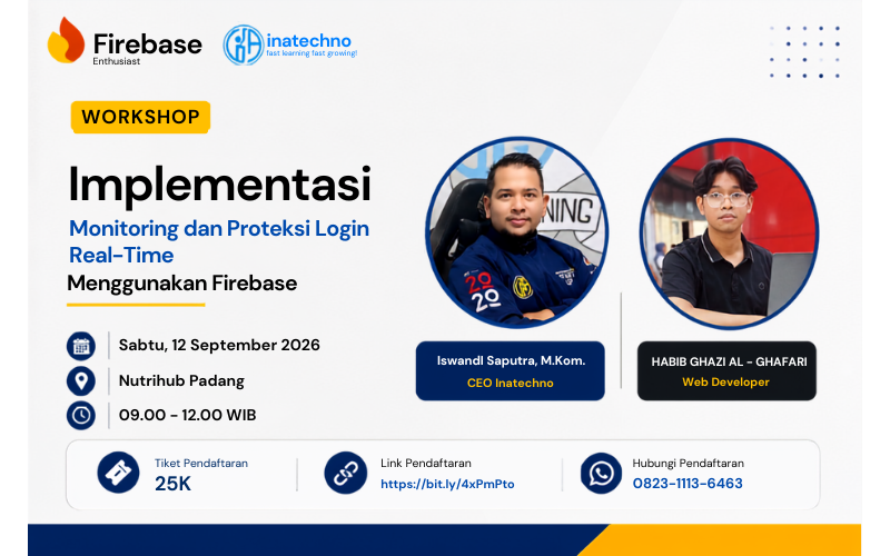 Implementasi Monitoring dan Proteksi Login menggunakan Firebase